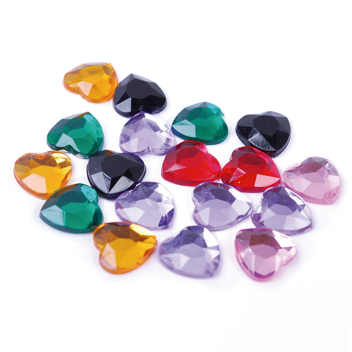 Aplicacion Brillantes Corazones pk/50u. CREATIVE