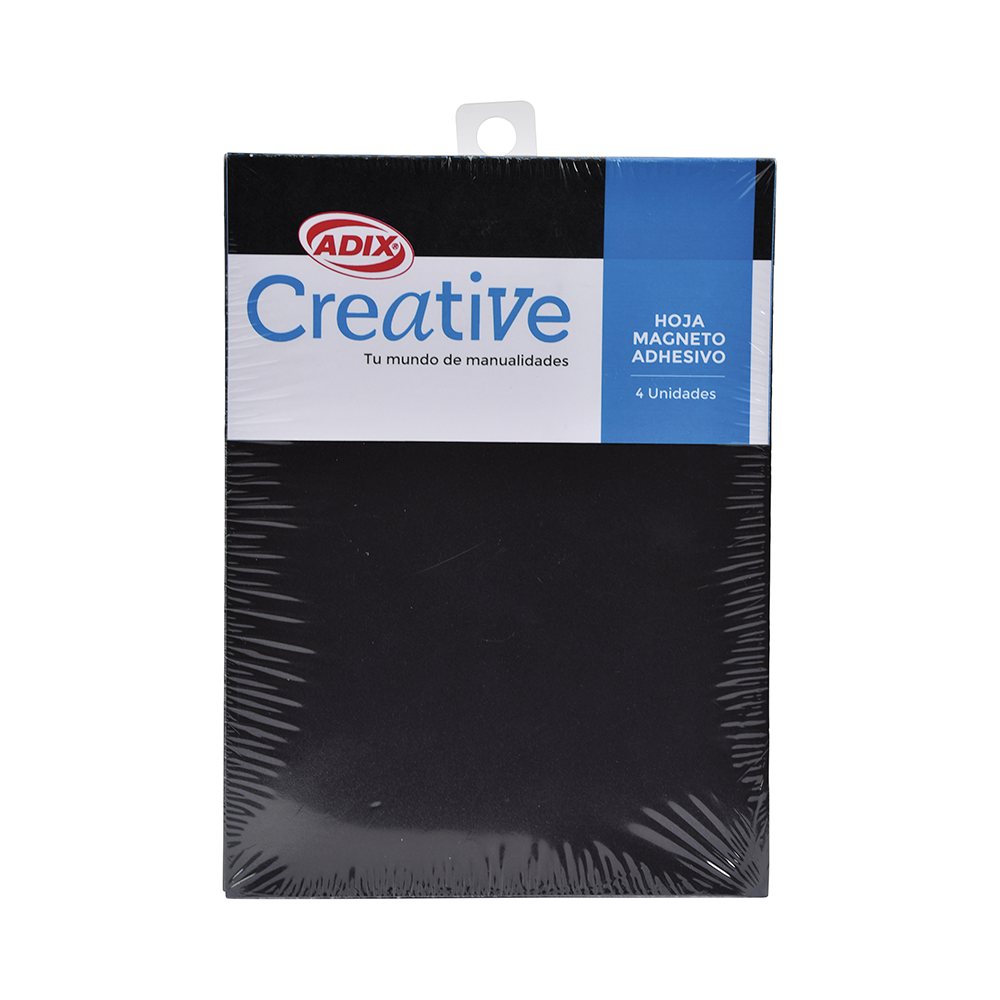 Hoja Magnetica Flexsible Adhesivo 15x30 cm. pk/4unidades