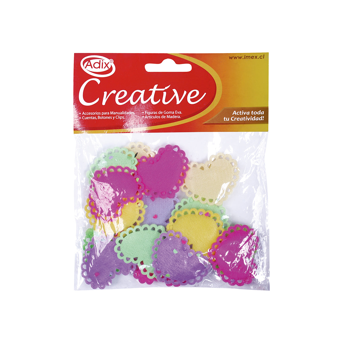 Puffy Corazónes pk/ 20u (012) CREATIVE