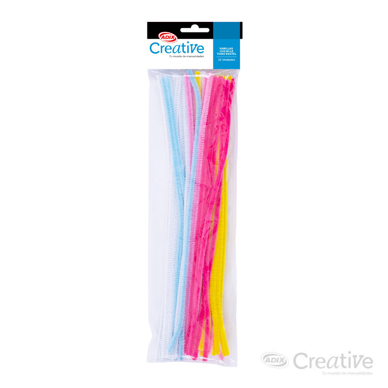 Varilla Chenil color Pastel 24u. CREATIVE