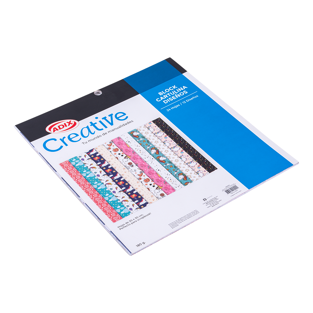 Cartulina 12 Diseños Day Dreaming 12" x 12" pk/24u (013) CREATIVE