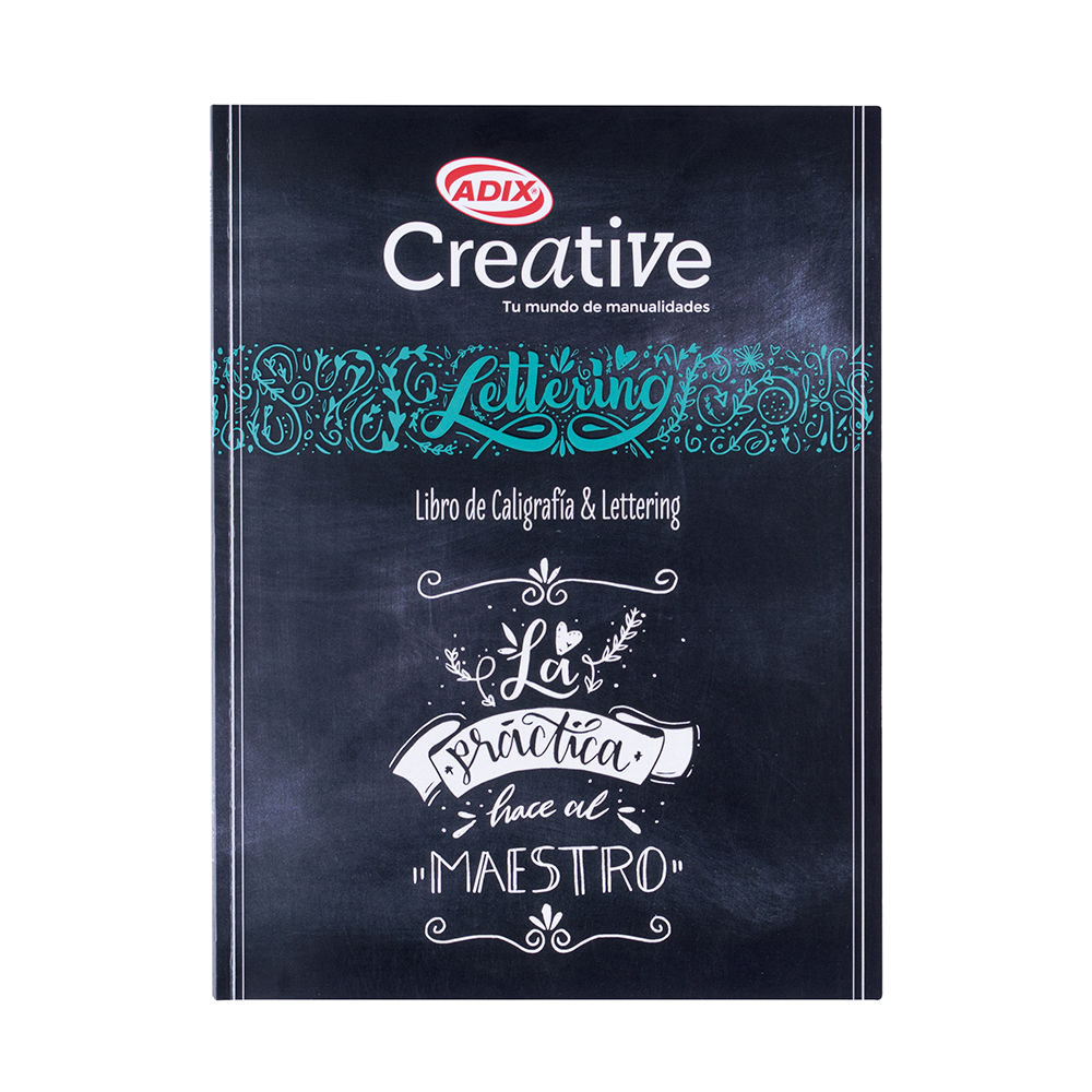 Libro para Caligrafia y Lettering CREATIVE