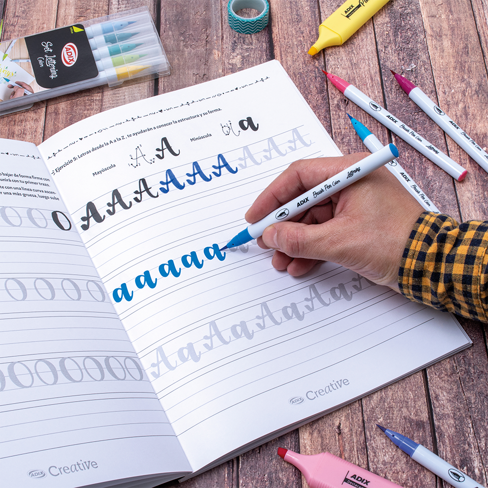 Libro para Caligrafia y Lettering CREATIVE