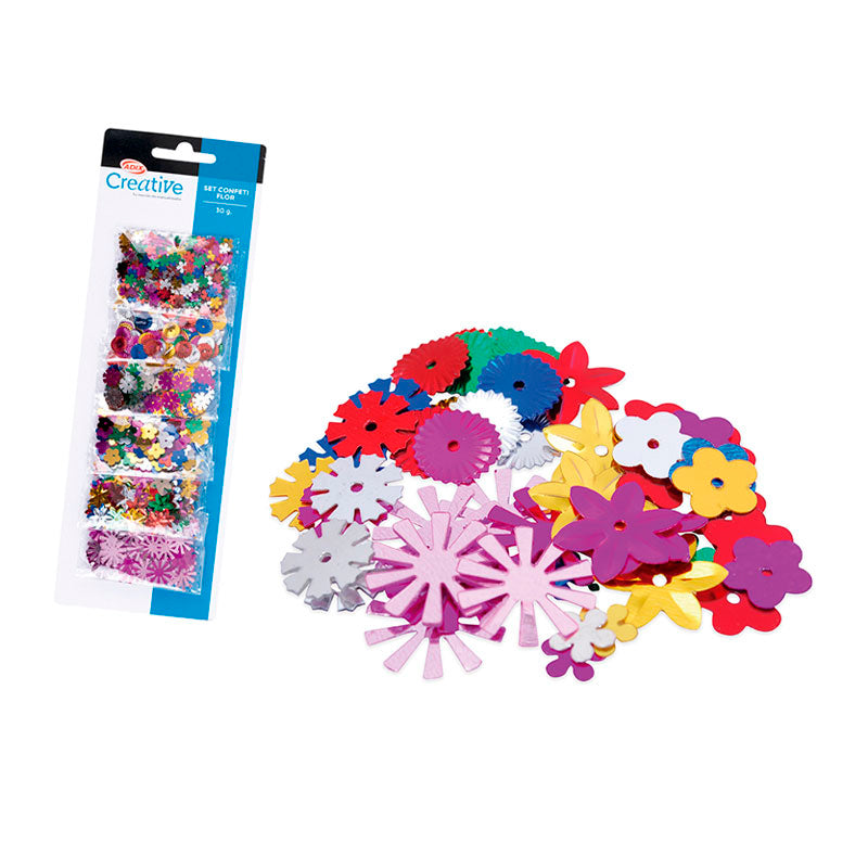 Confeti Flor 30g 6u (010) CREATIVE