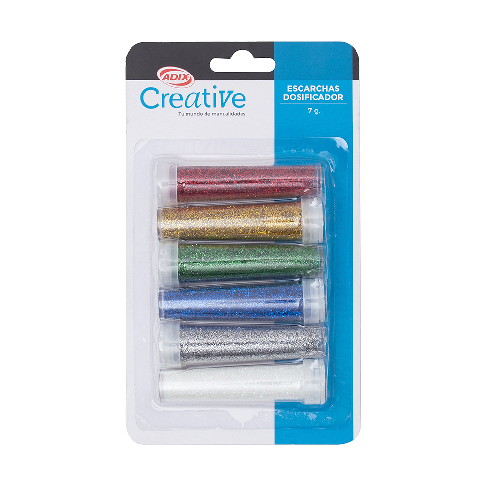 Escarcha 6u Surtido 7gr. (0.25oz.) (009) CREATIVE
