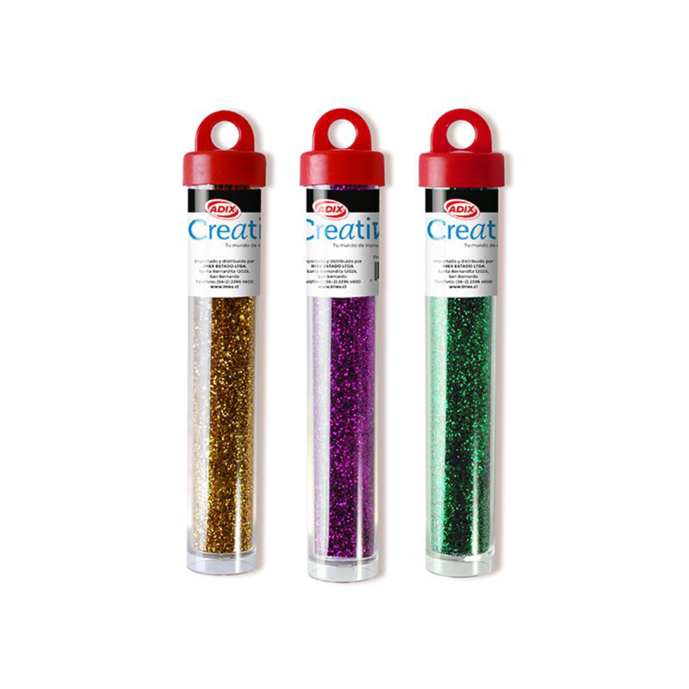 Escarcha 18g (0.65oz.) Surtido (012) Display de 24pz precio display CREATIVE