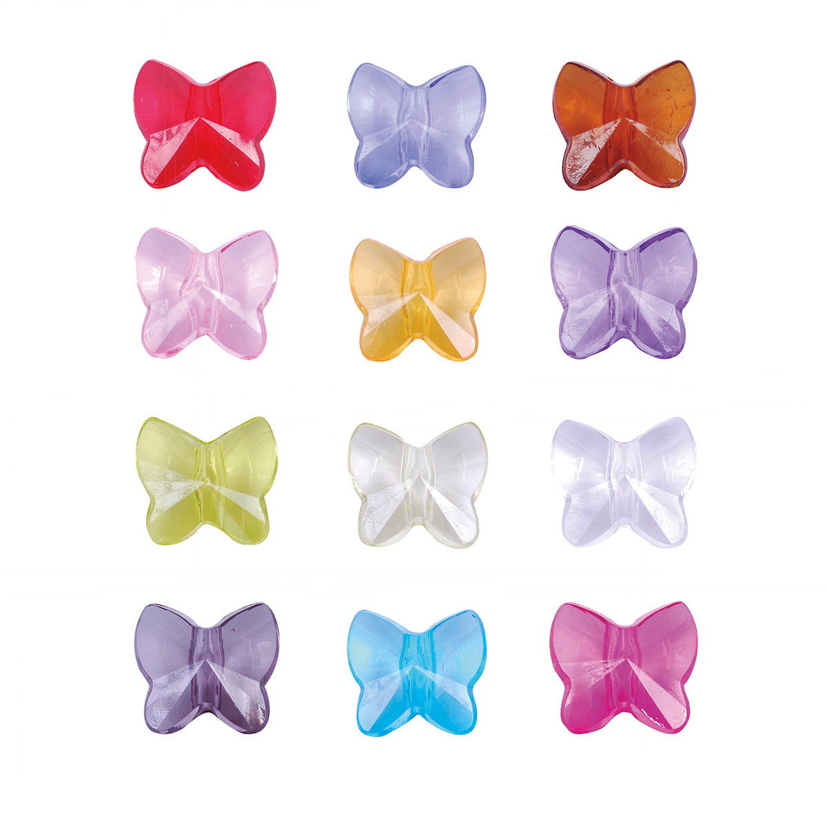 Cuenta Plástica Mariposa 60g (004) CREATIVE