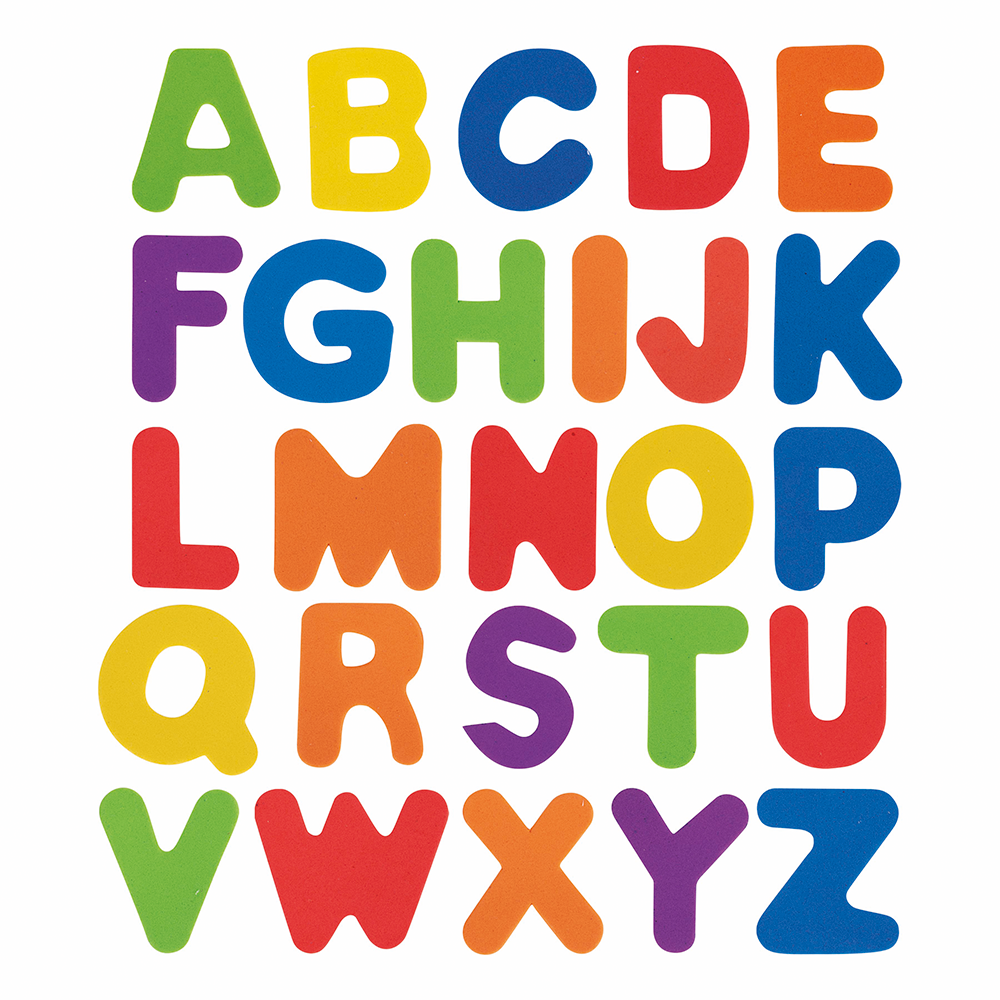 Letras Goma Eva Adhesivas pk/52u CREATIVE