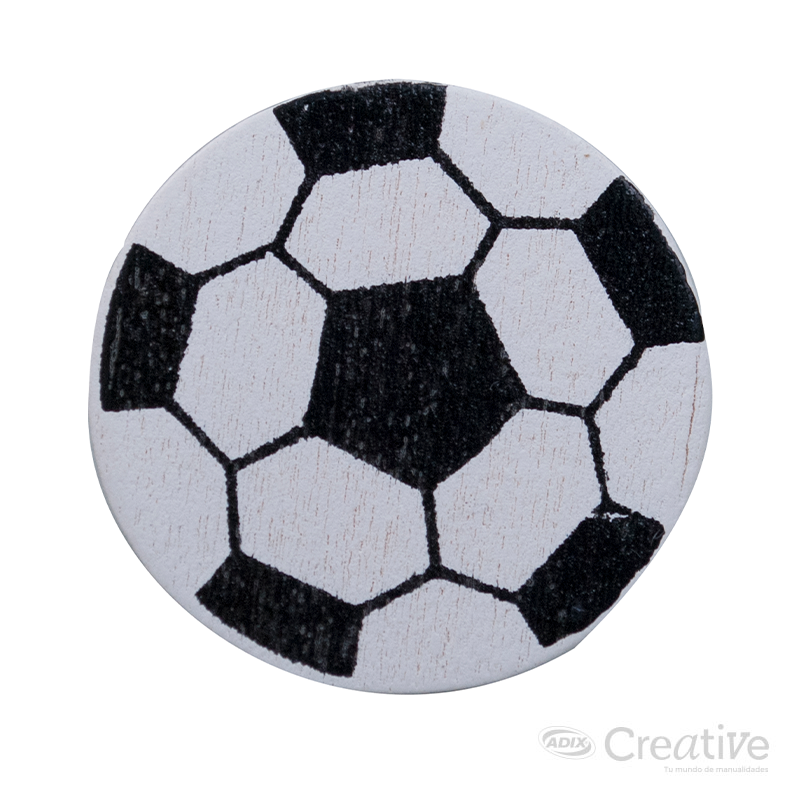 Pelotas Futbol de Madera pk/10pz. CREATIVE