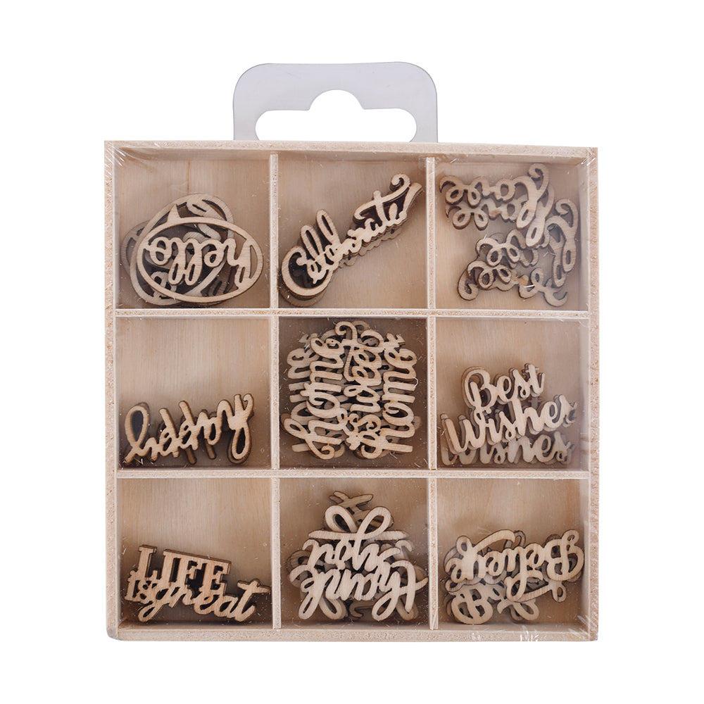 Palabras Madera 45u (031) CREATIVE