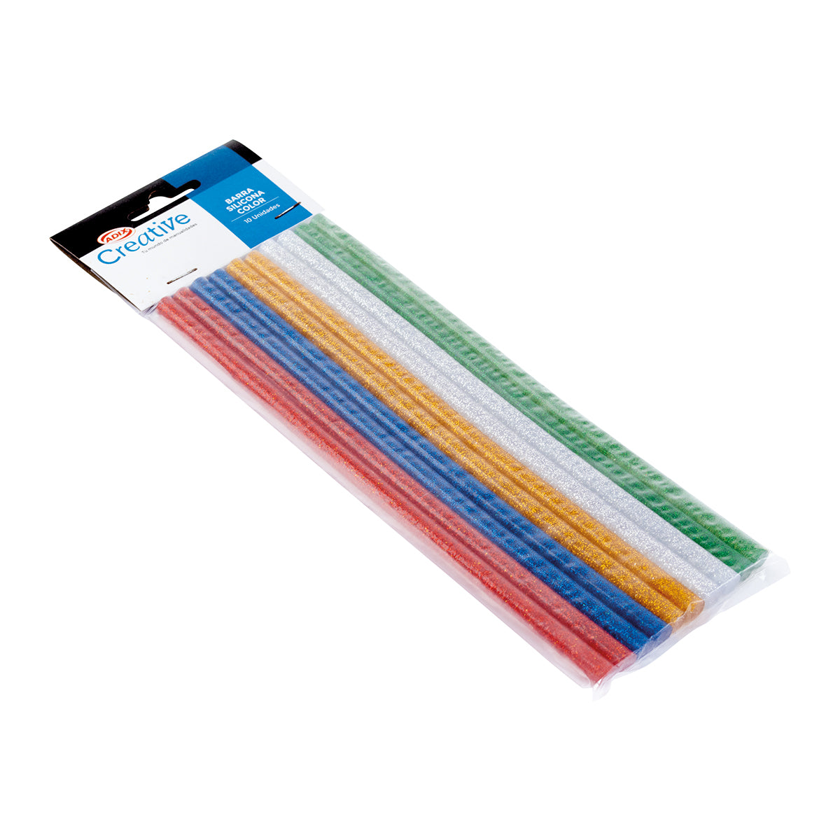 Barra Silicona 20cm 10u Colores (016) CREATIVE