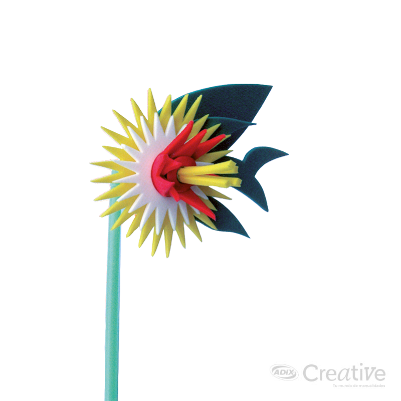 Flores de Goma Eva para Armar CREATIVE