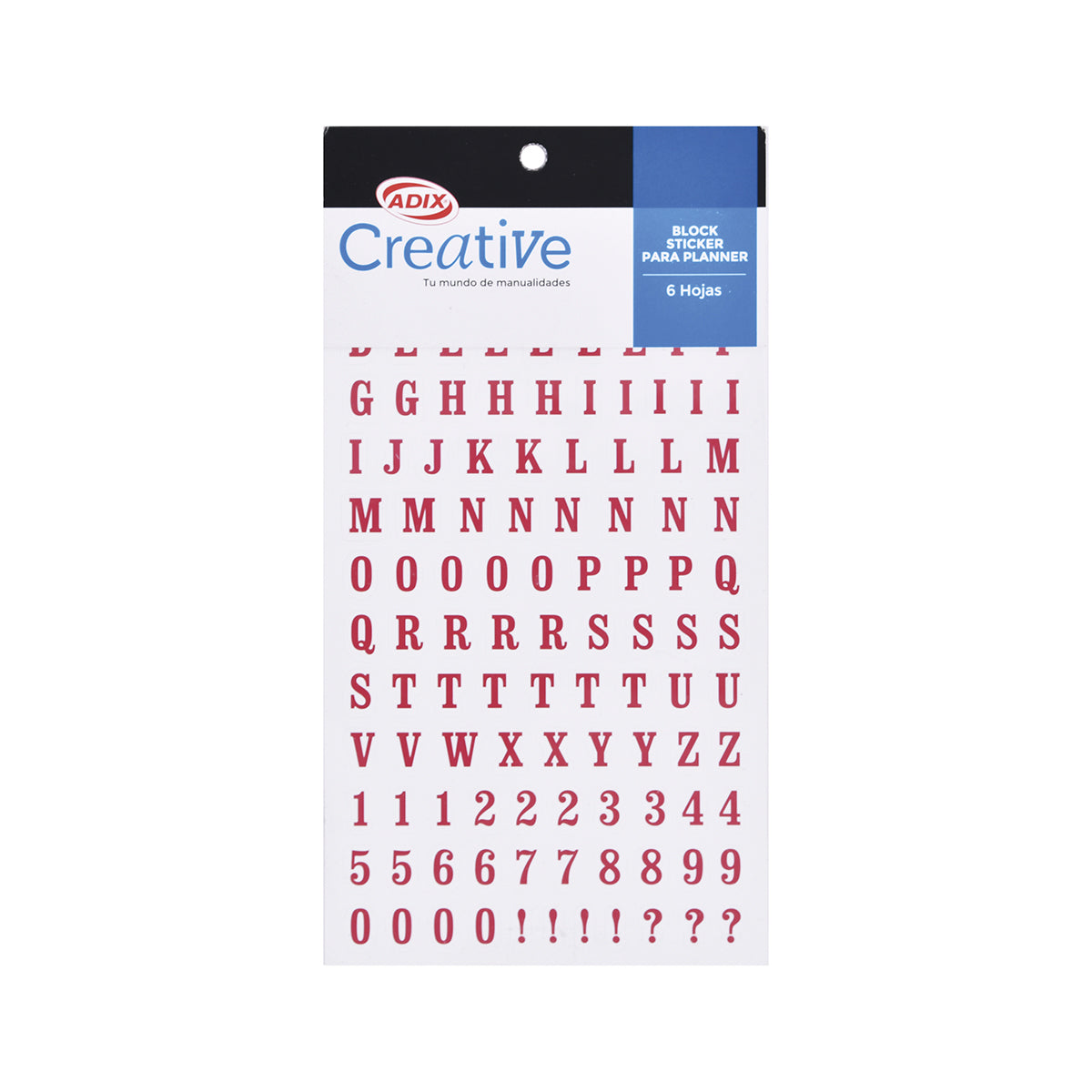 Block Sticker para Planner (010) CREATIVE