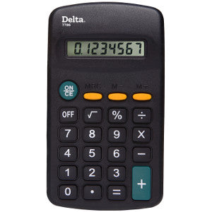 Calculadora bolsillo 8 digitos Delta