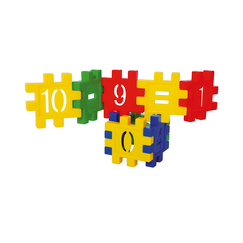 Conectable Pieza con Numeros85pz. DACTIC