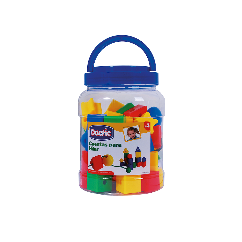 Cuenta  para Hilar Plastico 50u. DACTIC