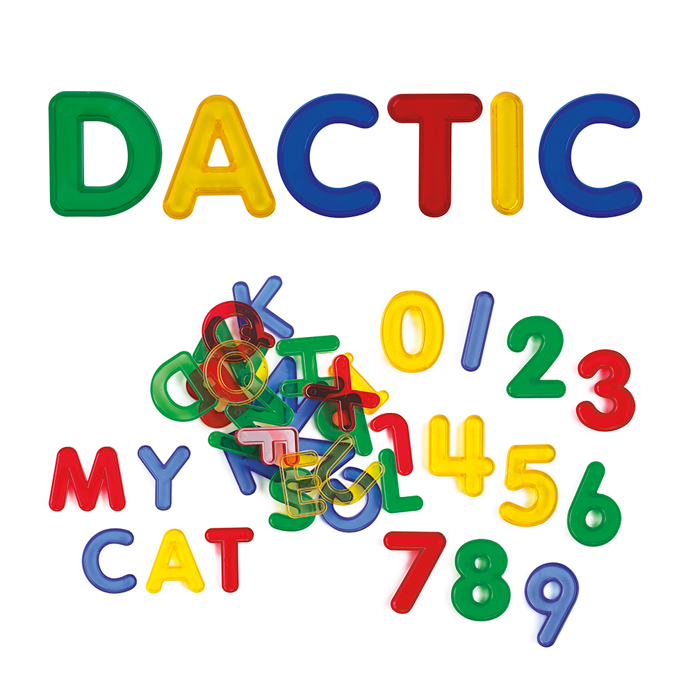 Letras/Número Plástico (049) DACTIC