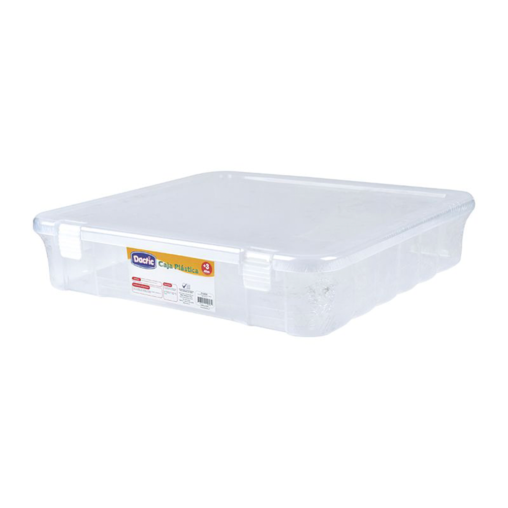 Caja Plástica 35x37x8cm (001) DACTIC