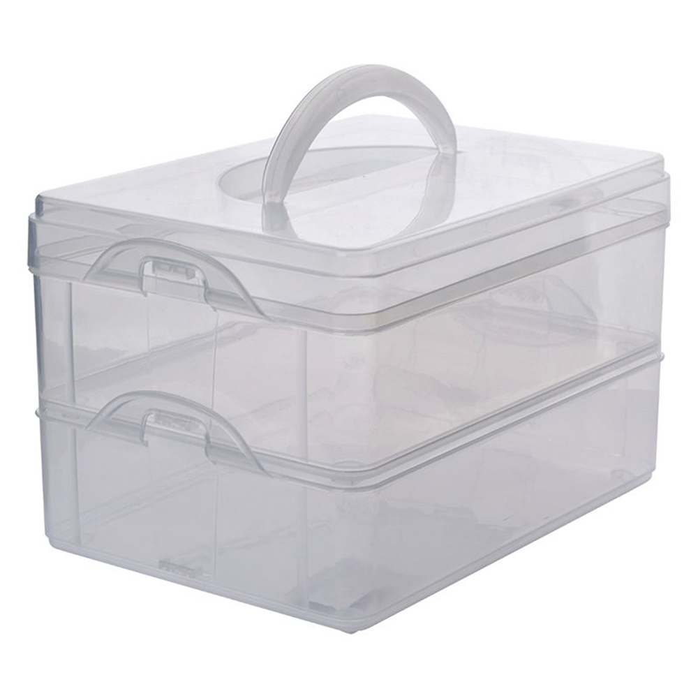 Caja Plástica Montable 21x14x13cm (002) DACTIC