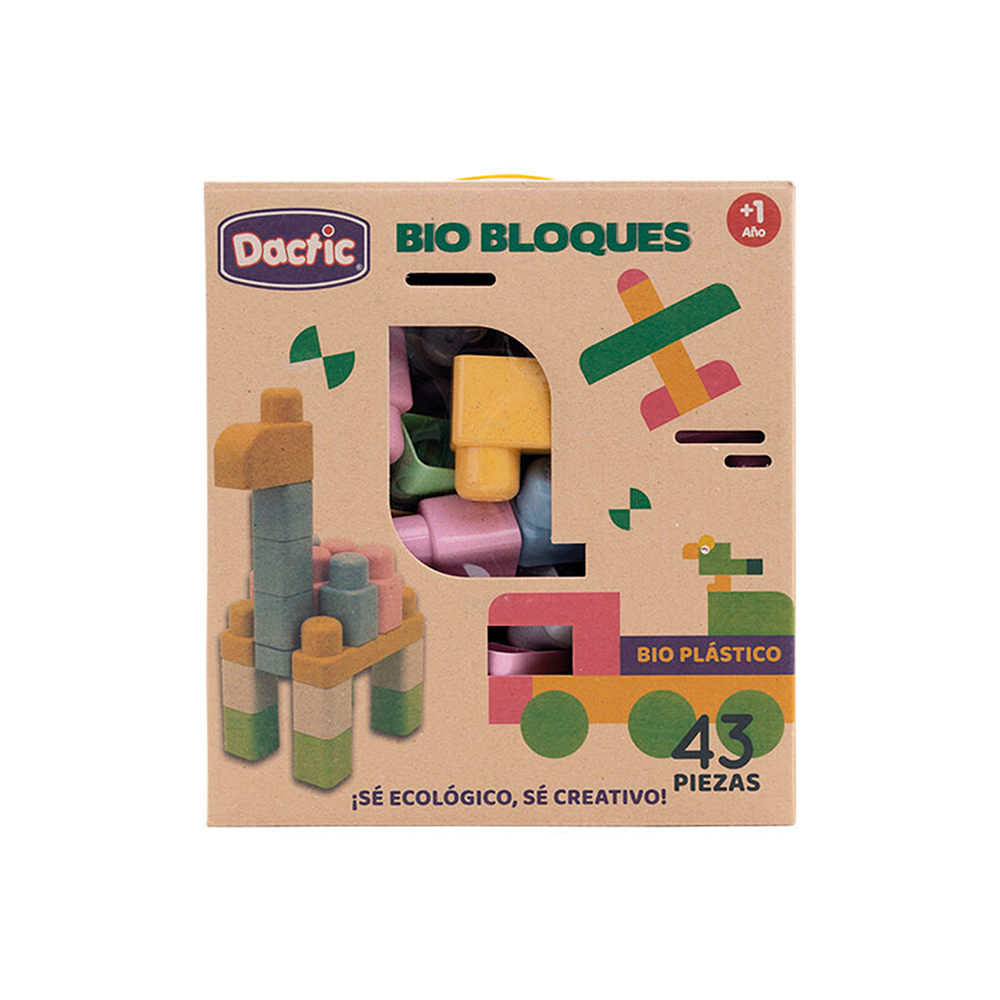 Bio Bloque Pastel 43pz. DACTIC