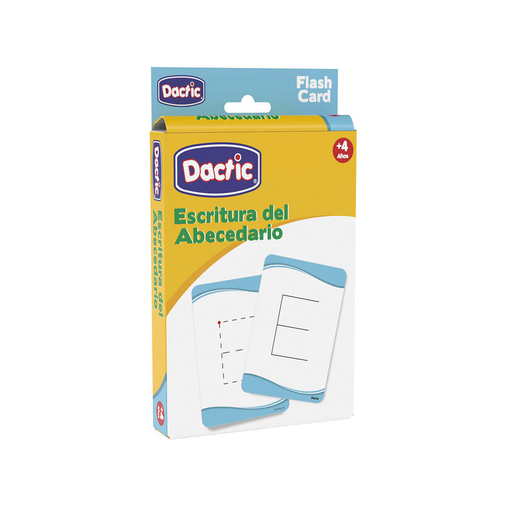 Lámina Escritura ABC Imprenta 17x12cm (042) Pk/60pz.DACTIC