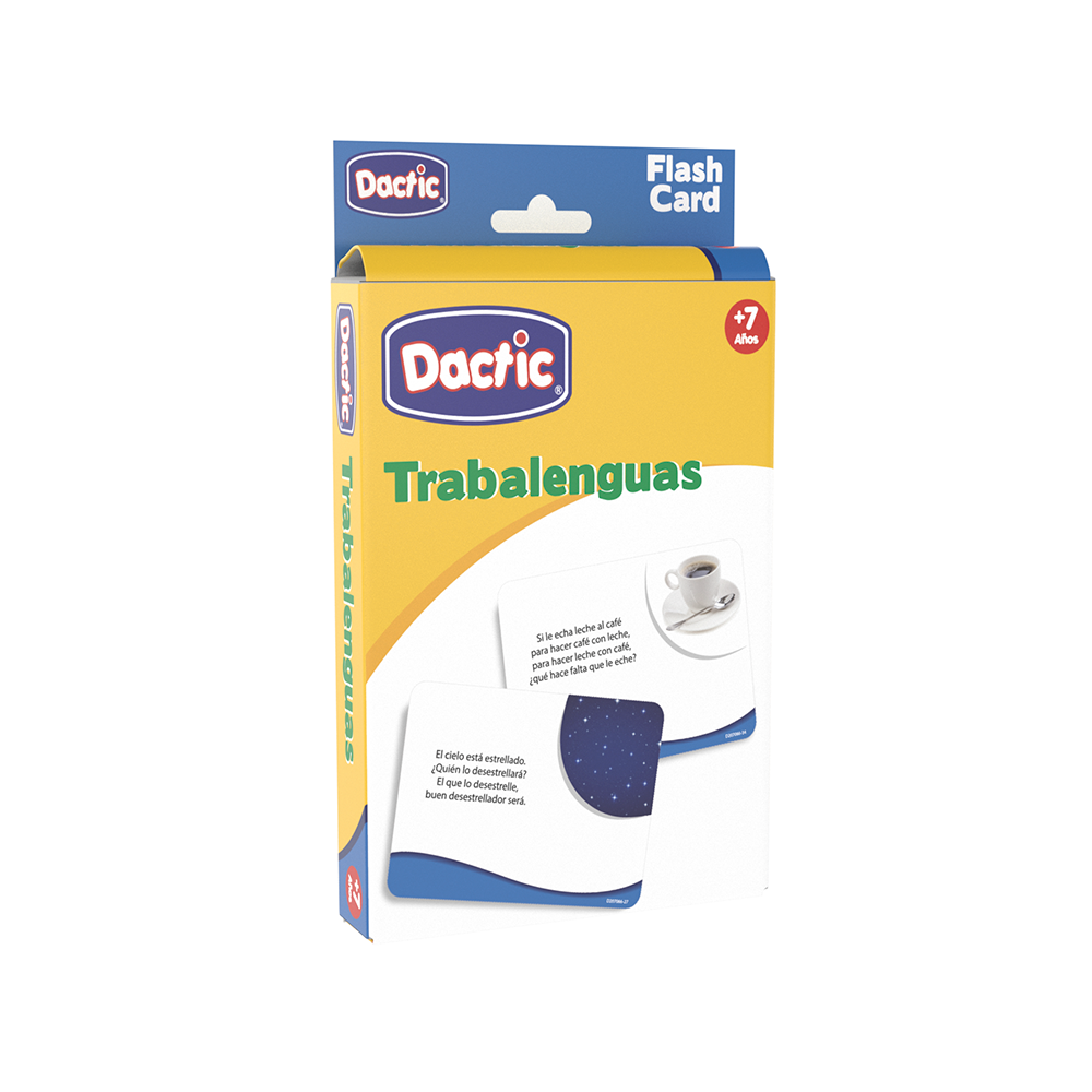 Lámina Trabalengua 17x12cm (066) Pk/60pz.DACTIC