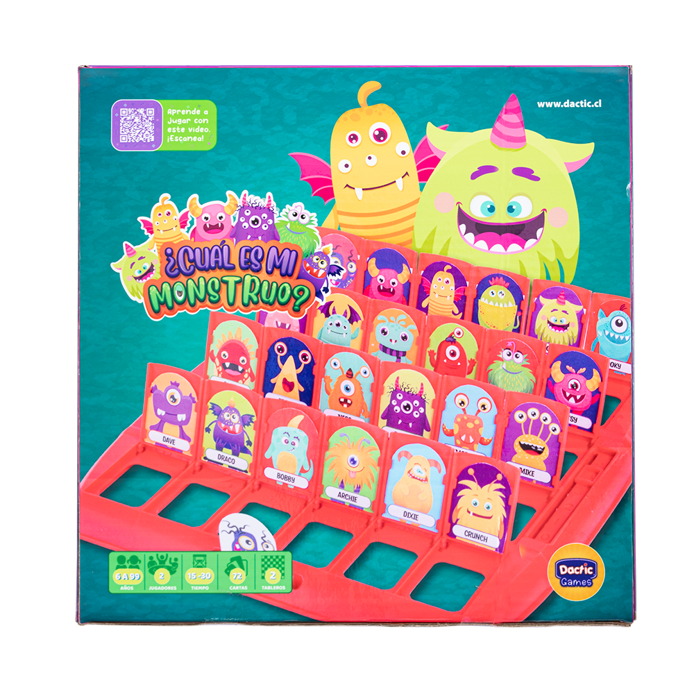 Juego Cual es mi Monstruo?  DACTIC GAMES