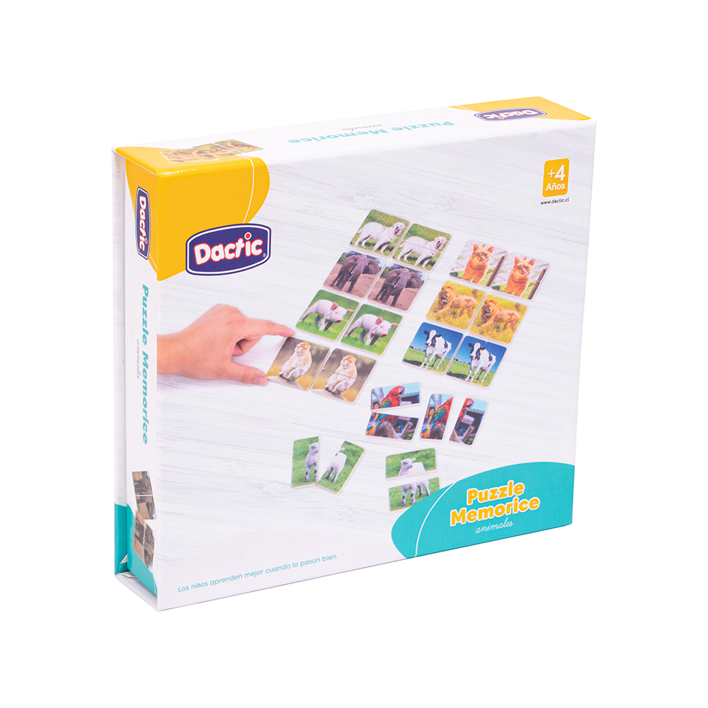 Puzzles Memorice Animales DACTIC