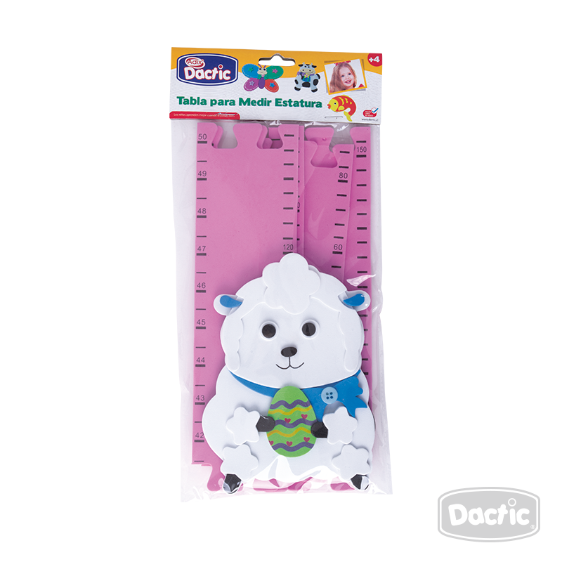 Tabla Estatura Oveja  Goma Eva. DACTIC