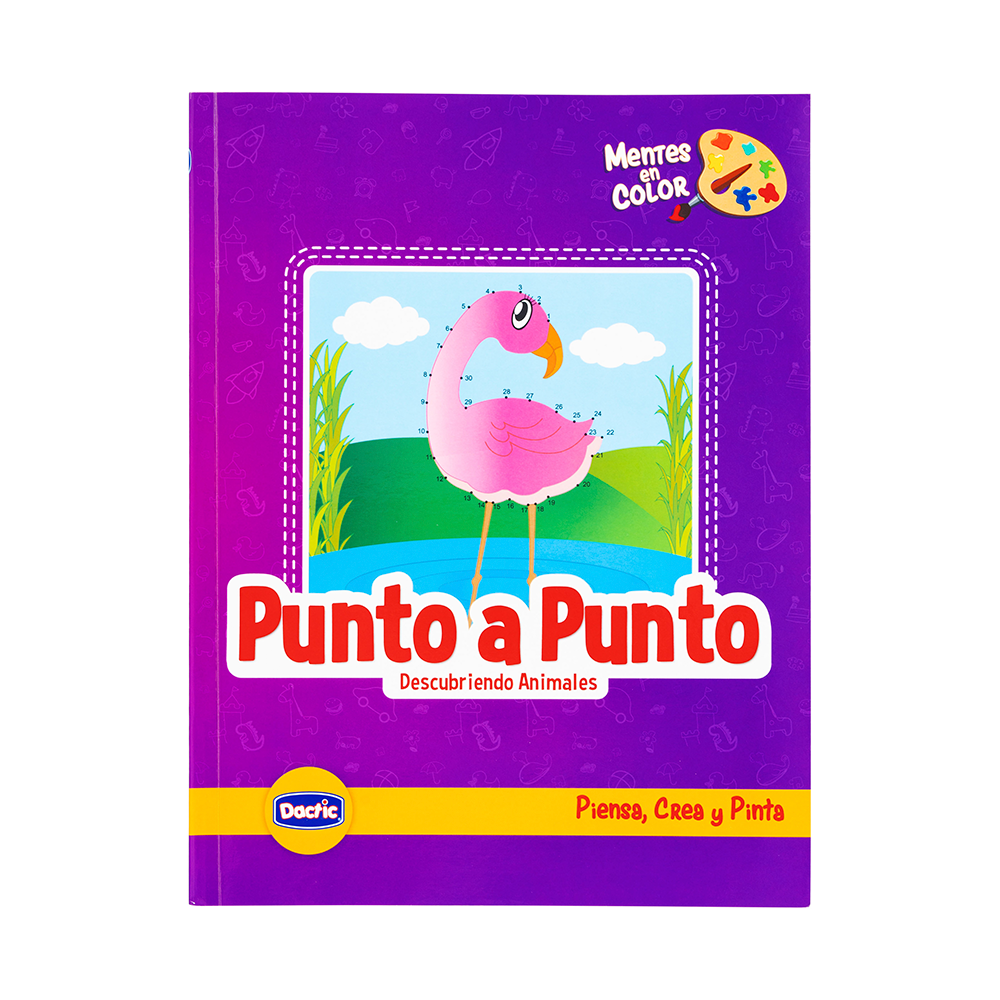 Libro Punto a Punto Descubriendo Animales 50 paginas DACTIC