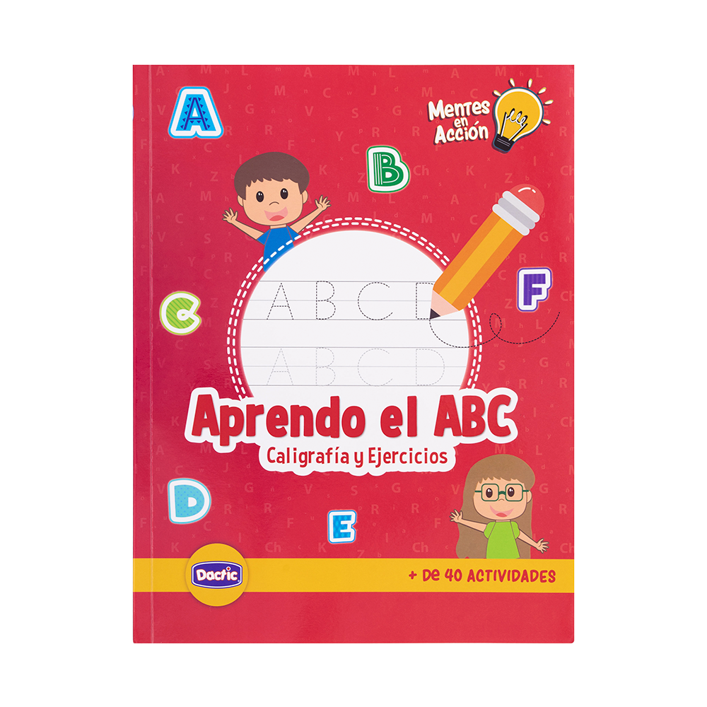 Libro Caligrafia Aprendo el ABC 50 paginas DACTIC