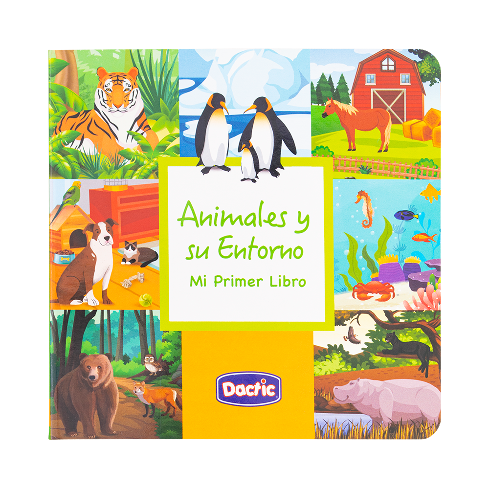 Mi Primer LibroAnimales y su Entorno 18paginas DACTIC