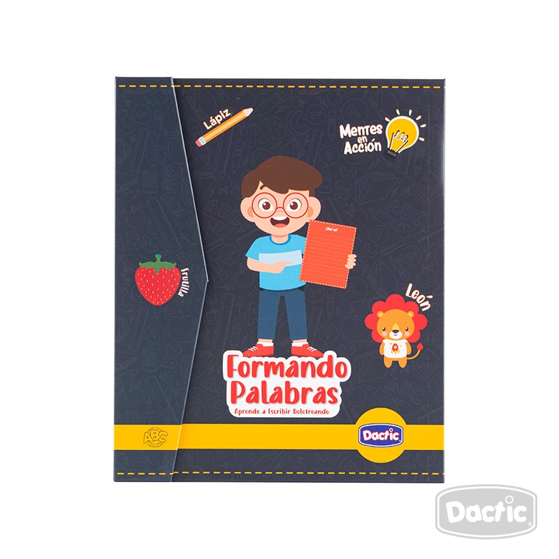 Libro Ortografia Magnetico (54letras imantadas y marcador de pizarra con borrador)DACTIC