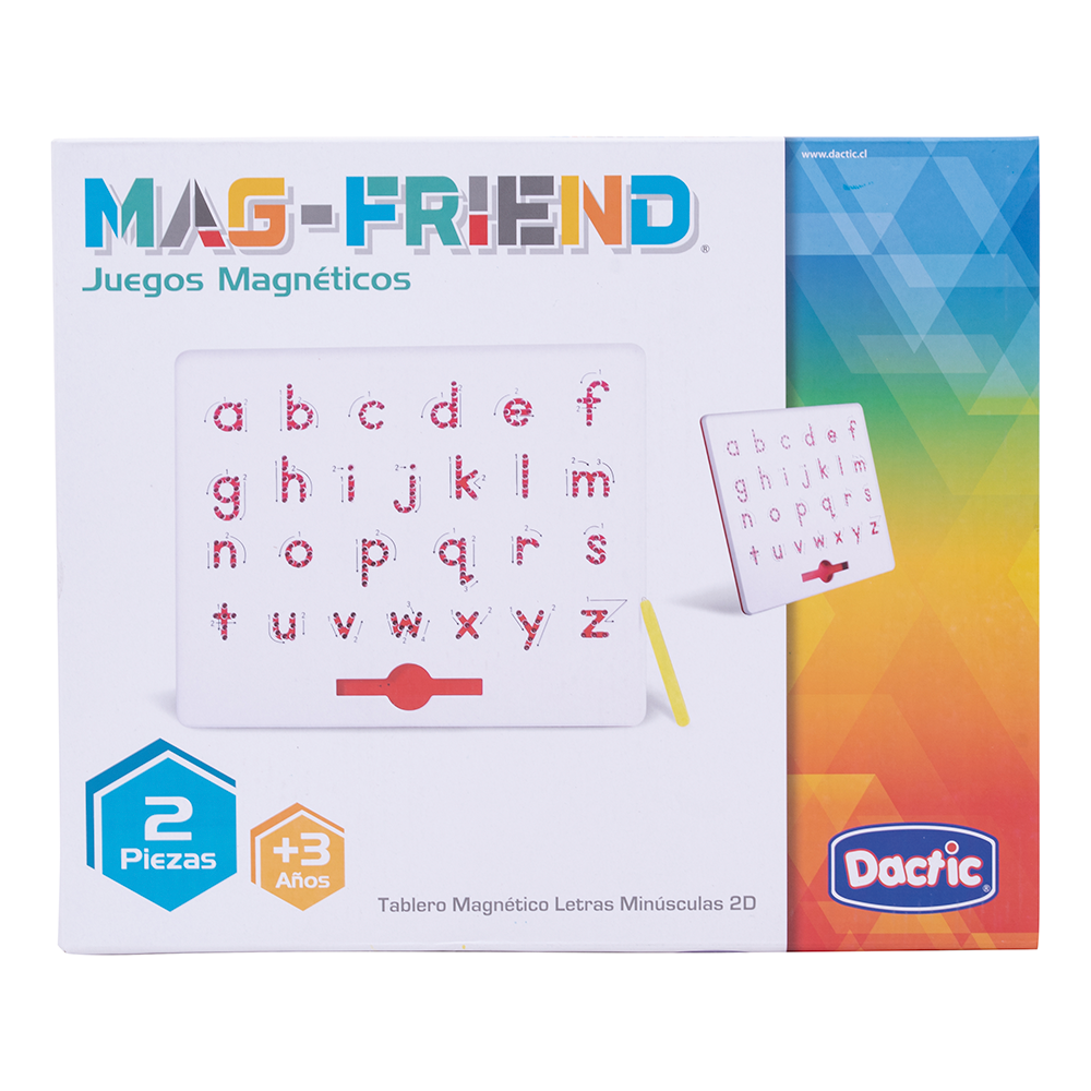 Tablero Magnetico Letra Minuscula DACTIC
