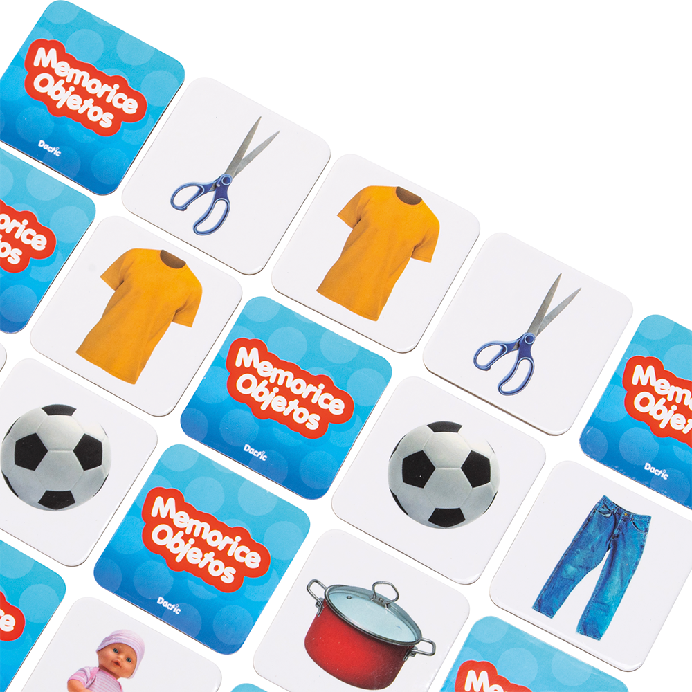 Memorice Objeto Carton DACTIC