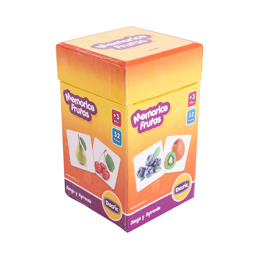 Memorice Fruta Carton DACTIC