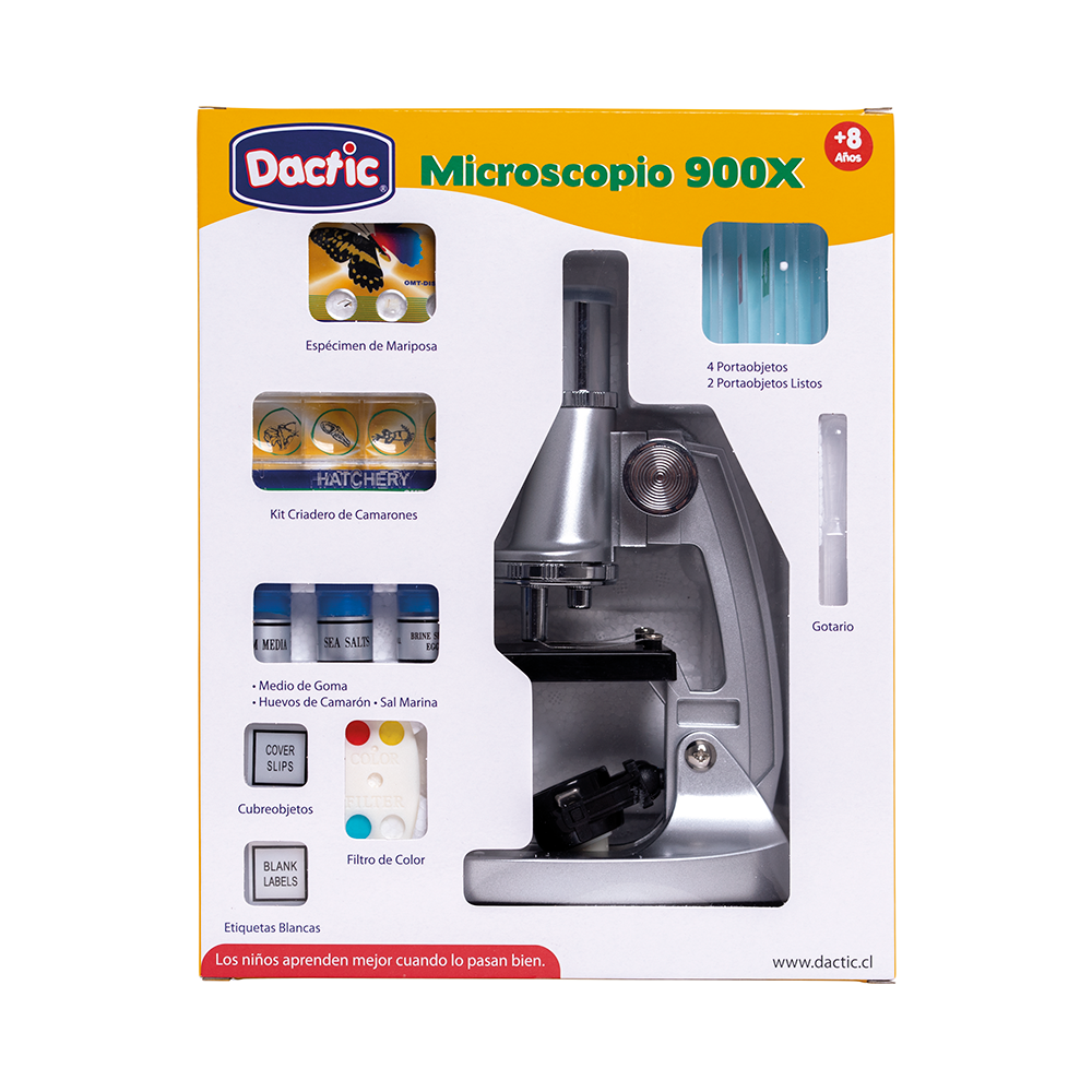 Microscopio 900x  c/Accesorio. DACTIC