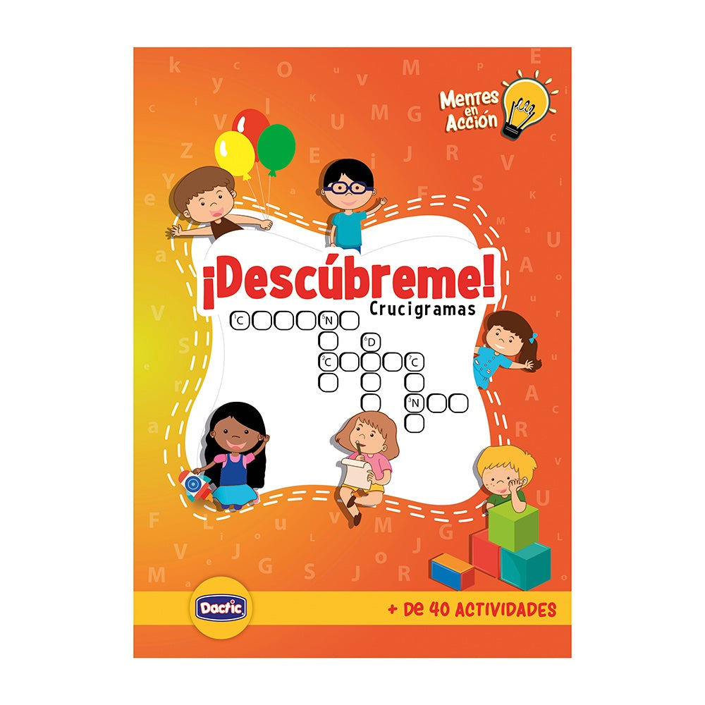Libro de Aprendizaje Descubreme Crucigrama 50 paginas DACTIC