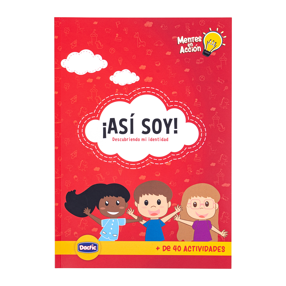 Libro de. Apredizaje Asi Soy Descubriendo mi Identidad 50 paginas DACTIC