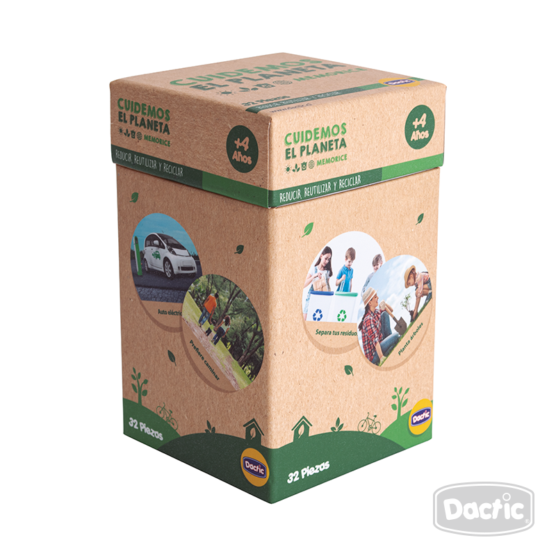 Memorice Cuida el Planeta.  DACTIC