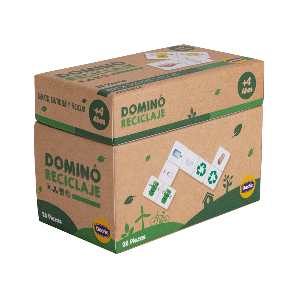 Domino Reciclaje 28pzs.  DACTIC