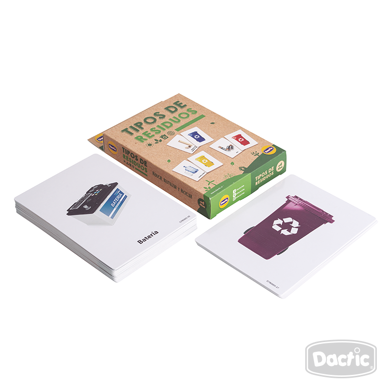 Lamina Tipo de Residuo 17x12cm (6.69x 4.72"). DACTIC