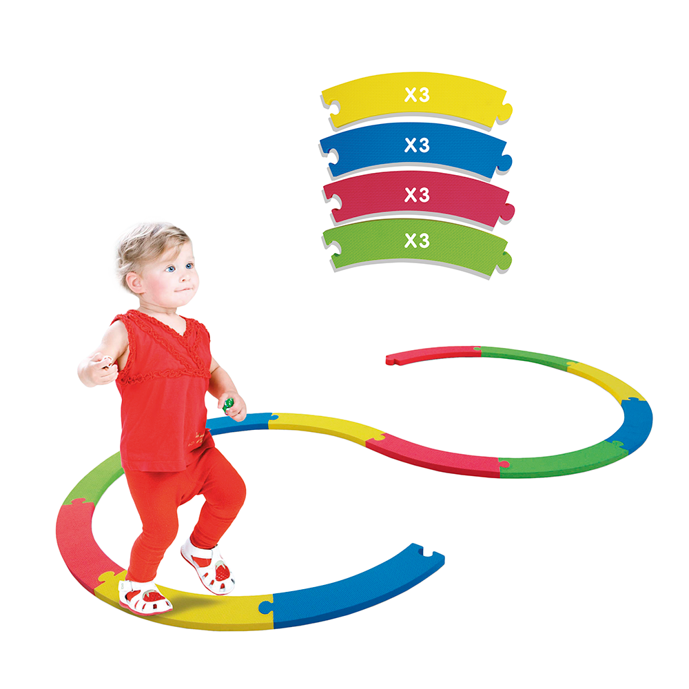 Circulo Equilibrio Goma Eva Contiene 12pz de Goma Eva DACTIC