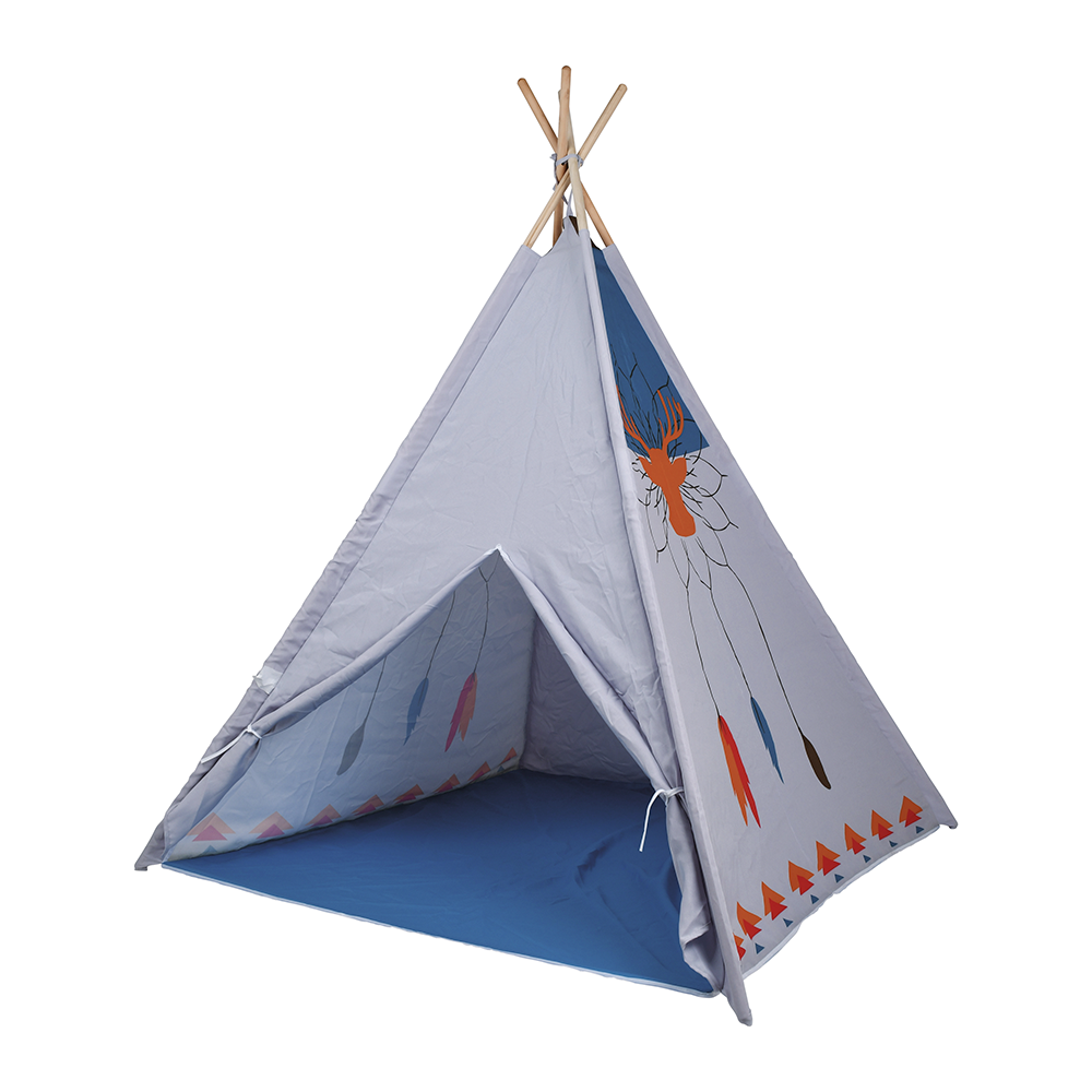 Carpa Tipi Blanca 120x120x150cm (47,24 x 47.24 x59.06") DACTIC