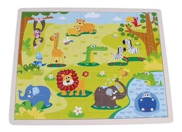 Puzzle 45x35cm Madera (047) DACTIC