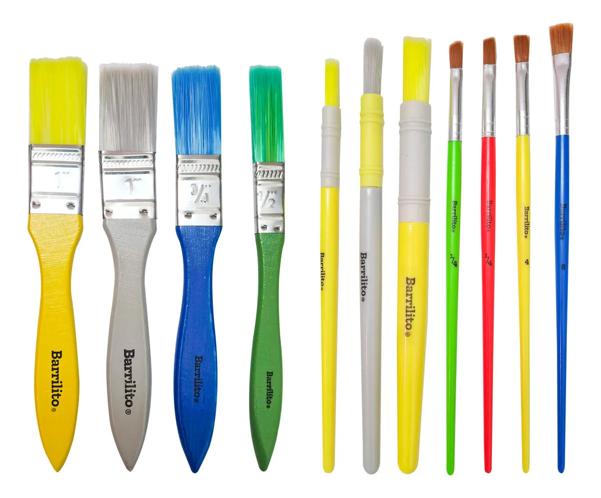 Kit de pinceles mixtos pk/25pz.