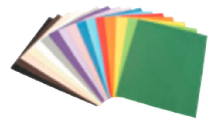 Foamy Carta colores surtidos. Pk/24hojas colores surtidos, ctn/30pk
