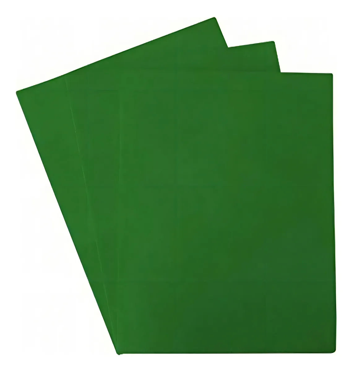 Foamy carta diamantina verde