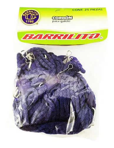 Cordón negro p/gafete bolsa c/25 (pza)