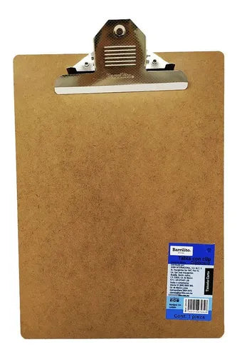 Clip Board madera Carta